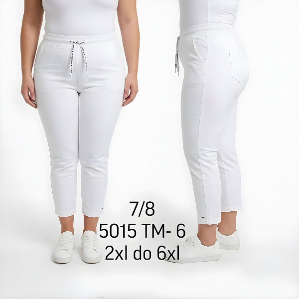 Spodnie damskie 7/8 Roz 2XL-6XL, Mix Kolor Paczka 10 szt